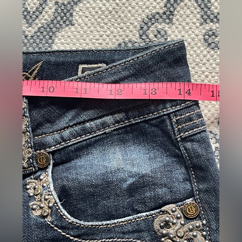 Grace In LA Denim Jeans - Picture 8 of 9